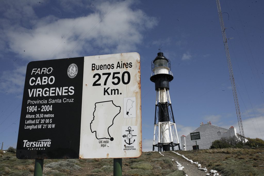 Faro di Cabo Virgenes patagonia