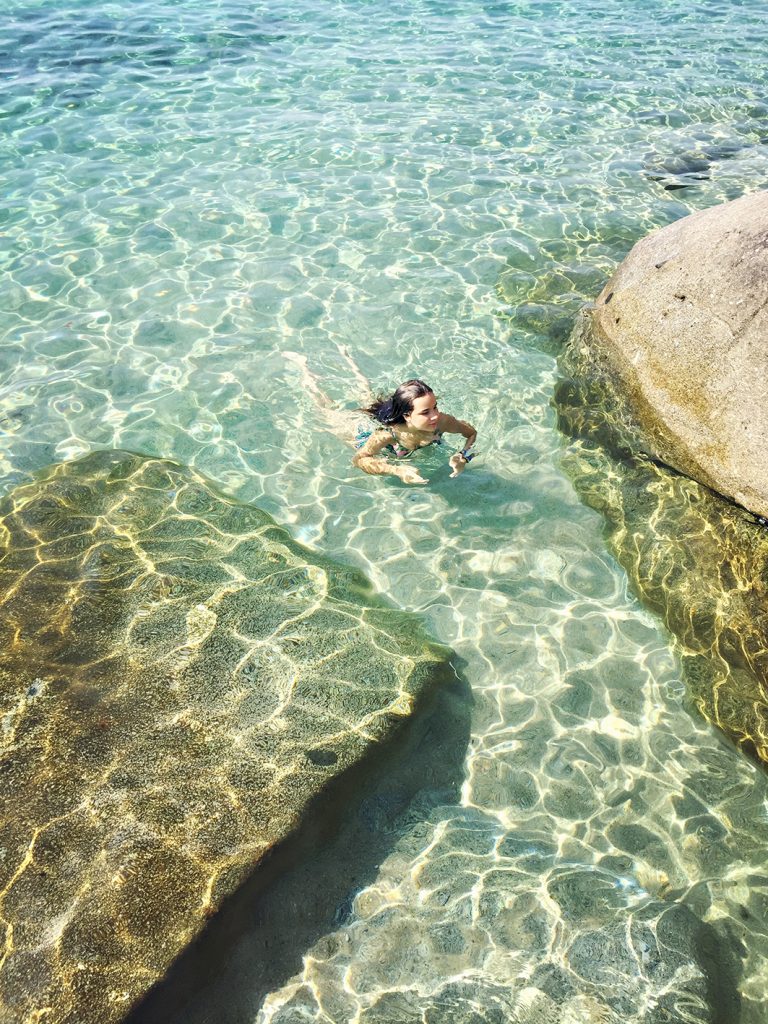 vacanze all'isola d'Elba. Spiaggia di Cavoli