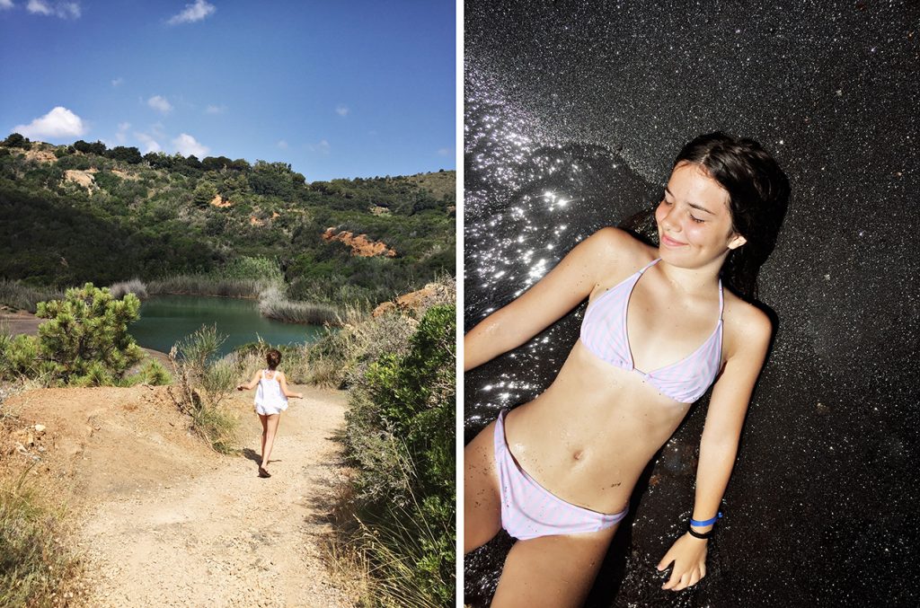 vacanze all'isola d'Elba. Spiaggia di Terre Nere