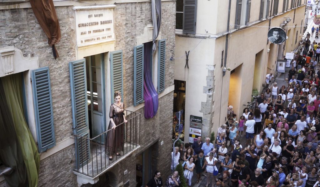 concerti dal balcone a Casa Rossini