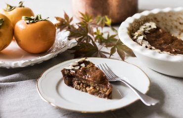 torta di cachi senza burro