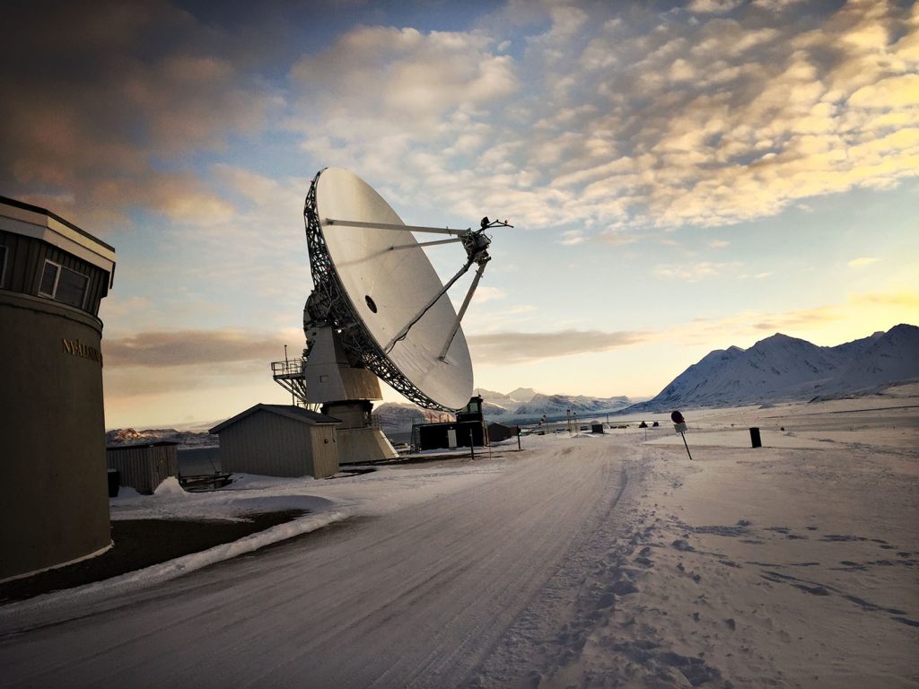 antenna Ny.Alesund viaggio al polo nord