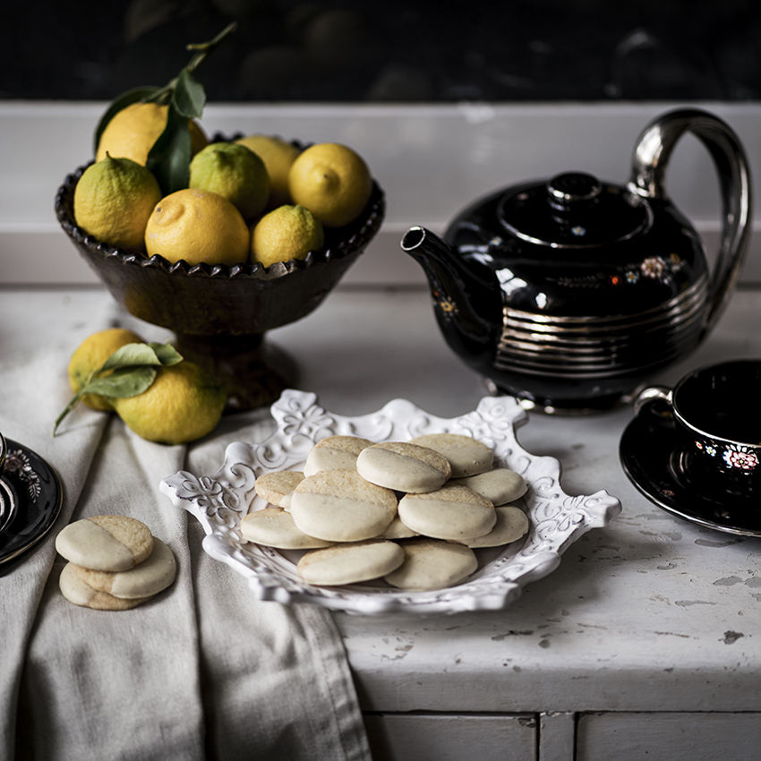 biscotti al cioccolato bianco e limone